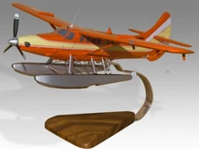 De Havilland DHC-3 Single Otter Desk Wood Airplane New Model Small Scale 1/72