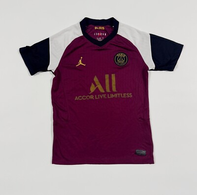 NIKE×PSG 2021-2022　3rd ユニフォーム　2XL NIKE PARIS SAINT-GERMAIN 2021/22 Third JERSEY BLACK - Soccer