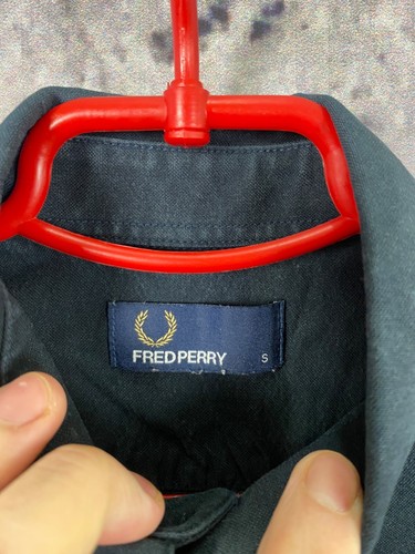 Fred Perry kurzärmeliges Herrenhemd Größe Small - Bild 5 von 12