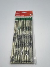 Staples Wood Pencils 10 per pack Smudge-free Eraser Money 2014
