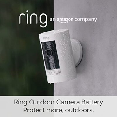 Ring StickUp Kamera Akku HD Outdoor Wireless Überwachungskamerasystem 2-Wege NEU!