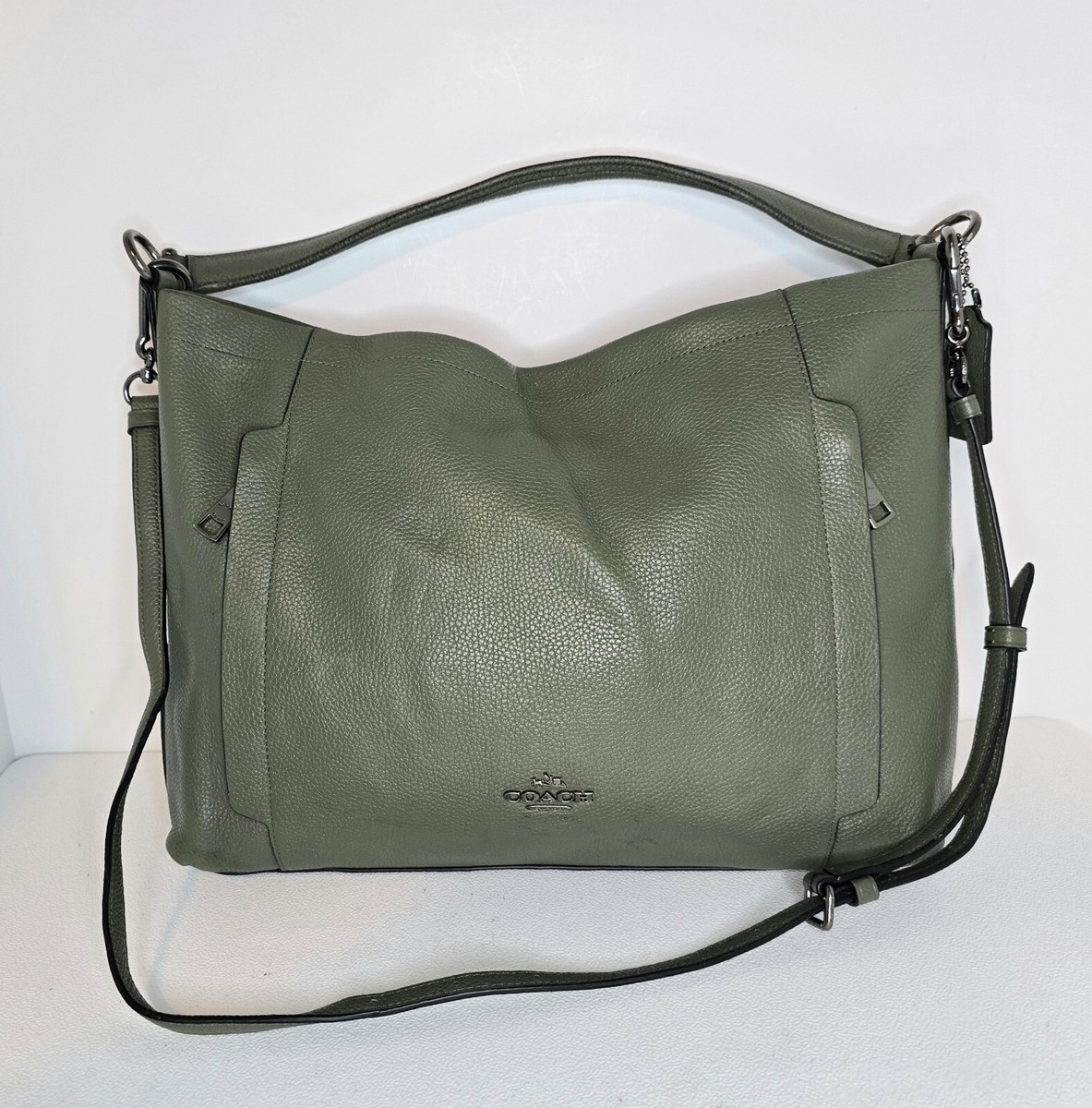 COACH Scout Hobo Shoulder Bag Style No. 34312 Olive Green eBay