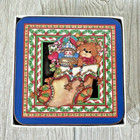 Vintage Pimpernel CHRISTMAS BEARS Deluxe Cork Backed 4" x 4" Coasters Set of 6