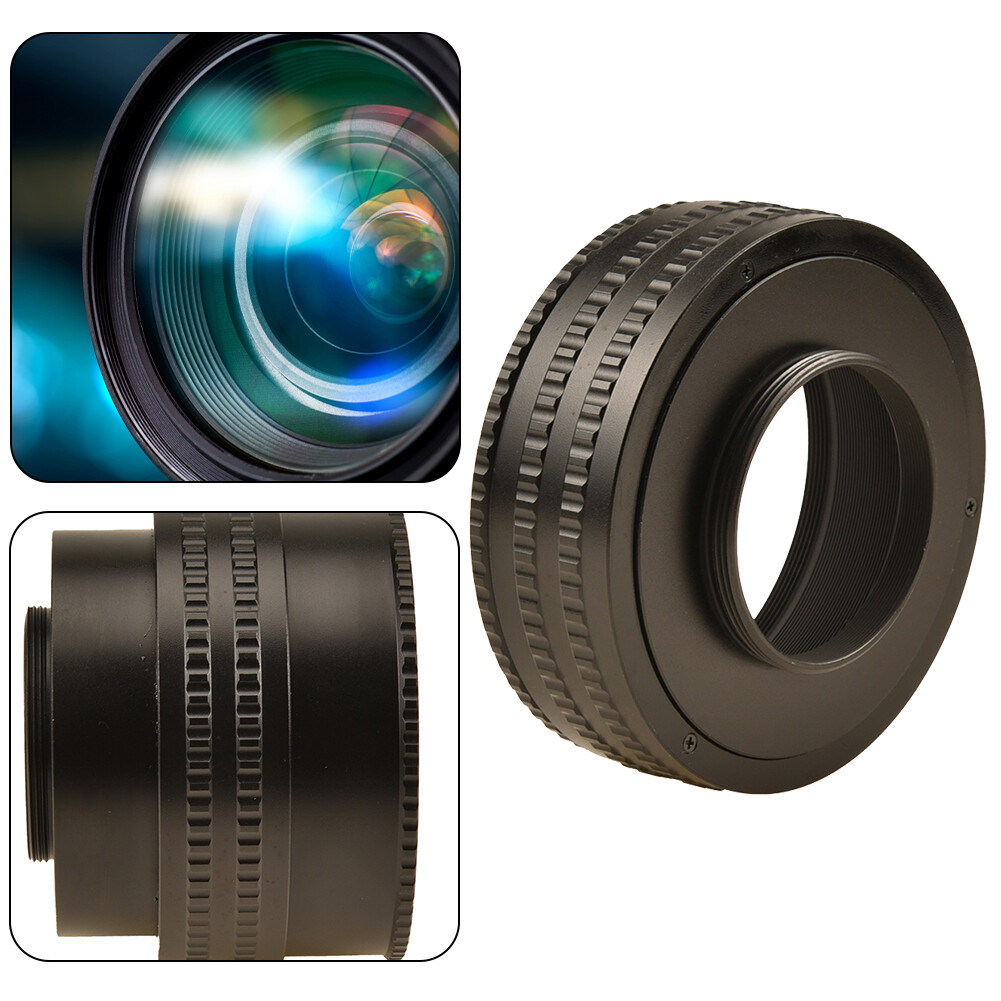 M58 auf M42 25mm-55mm verstellbar Fokussierung Helicoid Adapter Makro Verlängerungsrohr