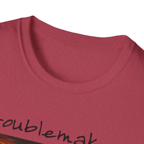 Funny Racoon Troublemaker Unisex T-Shirt - Casual Tee - Cartoon Shirt - Foto 60 di 61