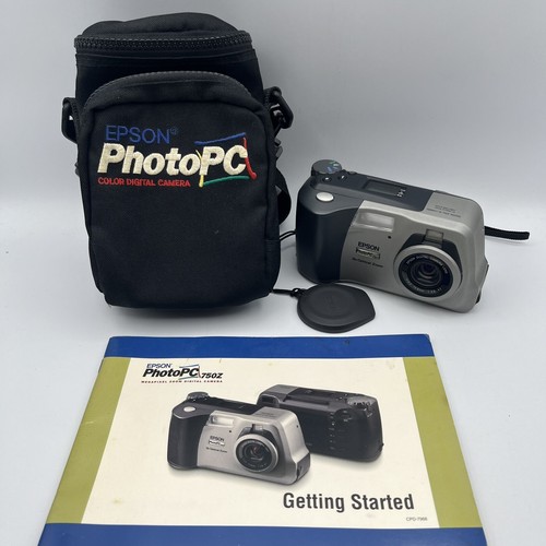 Epson Photopc 750Z Digital Camera - 3x Optical - PARTS OR REPAIR - Picture 1 of 14