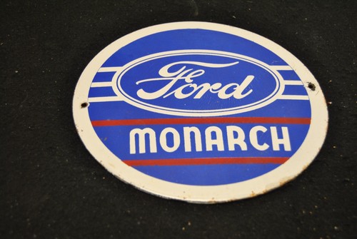 INSEGNA PORCELLANA FORD MONARCH - Foto 5 di 5