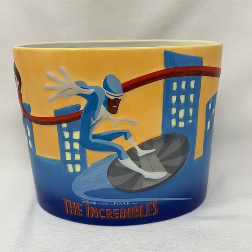DISNEY / PIXAR Die Unglaublichen - Keramik Vase / ovale Schale - Bild 1 von 11
