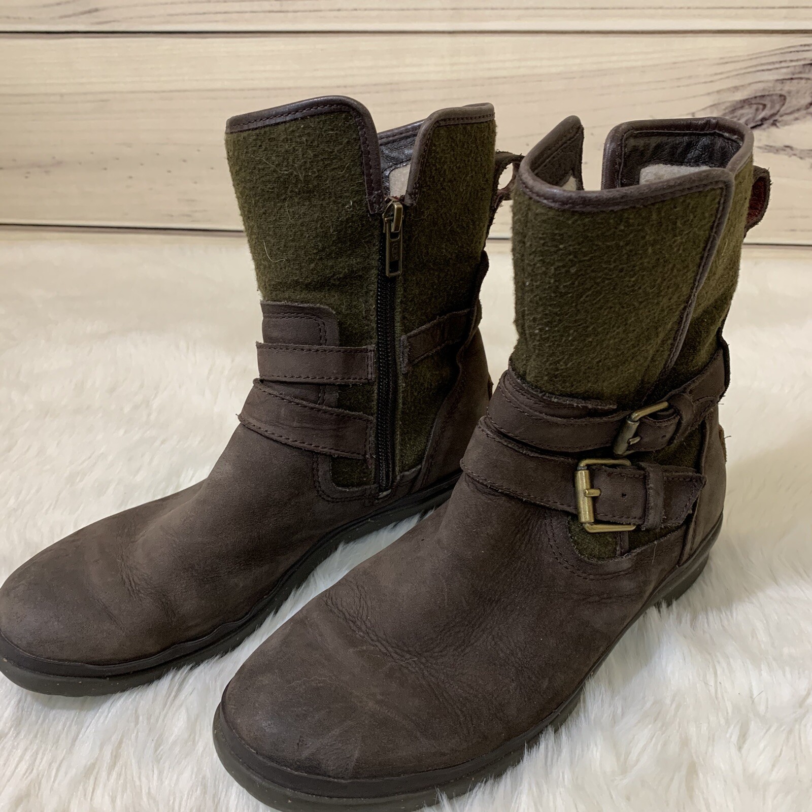 simmens waterproof leather boot