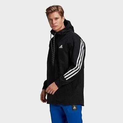 Adidas 3 shop stripes windbreaker