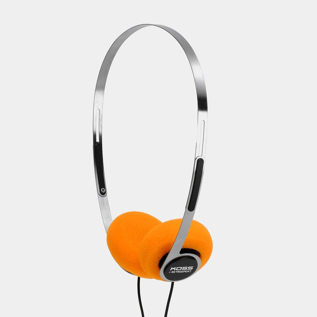 Koss x Retrospekt P/21 Retro Orange Foam On-Ear Headphones Headset
