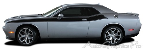 Pursuit T/A Body Stripes Decal 3M Vinyl Graphic for 2011-2023 Dodge Challenger - Picture 2 of 7