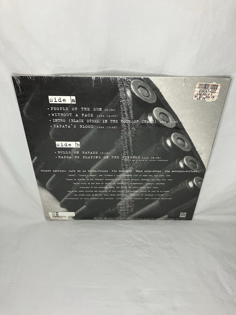 RAGE AGAINST THE MACHINE - People Of The Sun 10” EP New