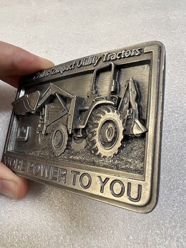 1998 John Deere 4000 Series 4500 Tractor Backhoe Introduction Belt Buckle DEALER - Picture 4 of 12