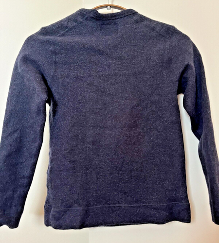 Snow Peak Womens Long Sleeve Wool Top Navy Blue XXS - Picture 3 of 6
