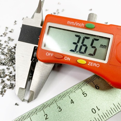 Lote de 100 piñones de cañón pieza de reloj engranaje plateado relojero steampunk trabajo reparación - Imagen 6 de 7