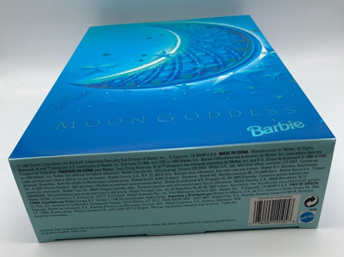 Mondgöttin Bob Mackie Barbie Puppe 1996 Mattel #14105 NRFB MIT Versender - Bild 16 von 17