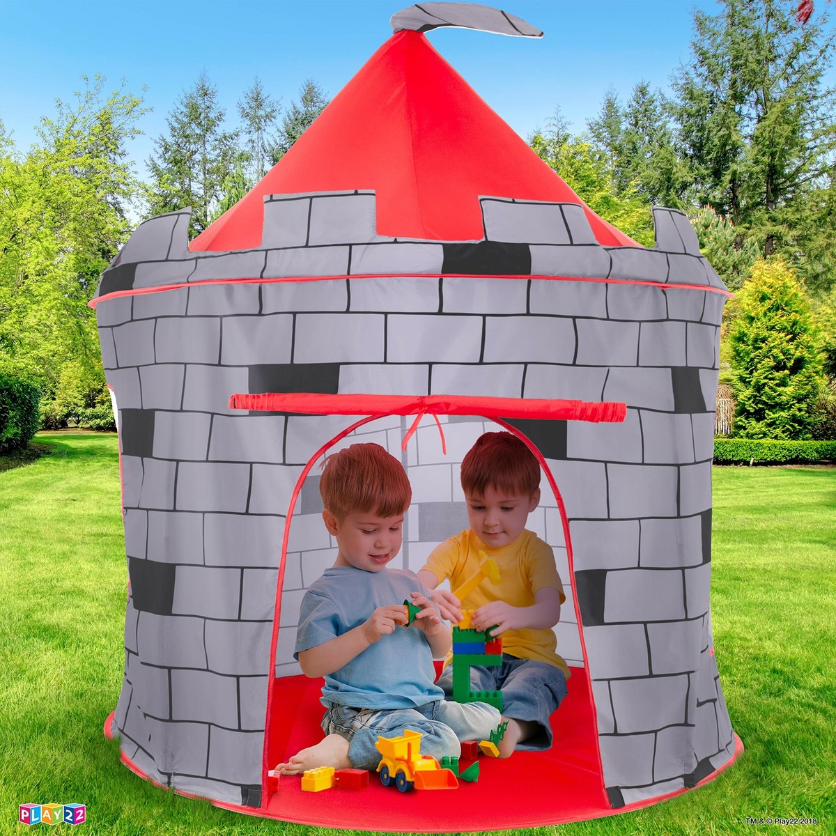 Boys hotsell castle tent
