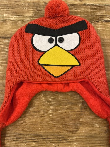 Angry Birds Wintermützen Jungen rot  - Bild 2 von 3