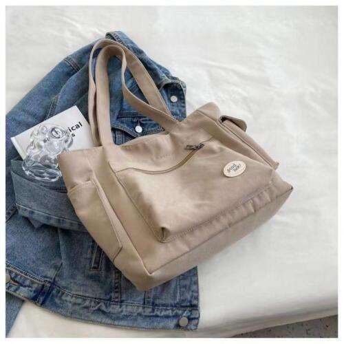 Women's Fashion Shoulder Bag, Large Capacity Canvas Tote, 2023 New Commuter Hand - Picture 28 of 28