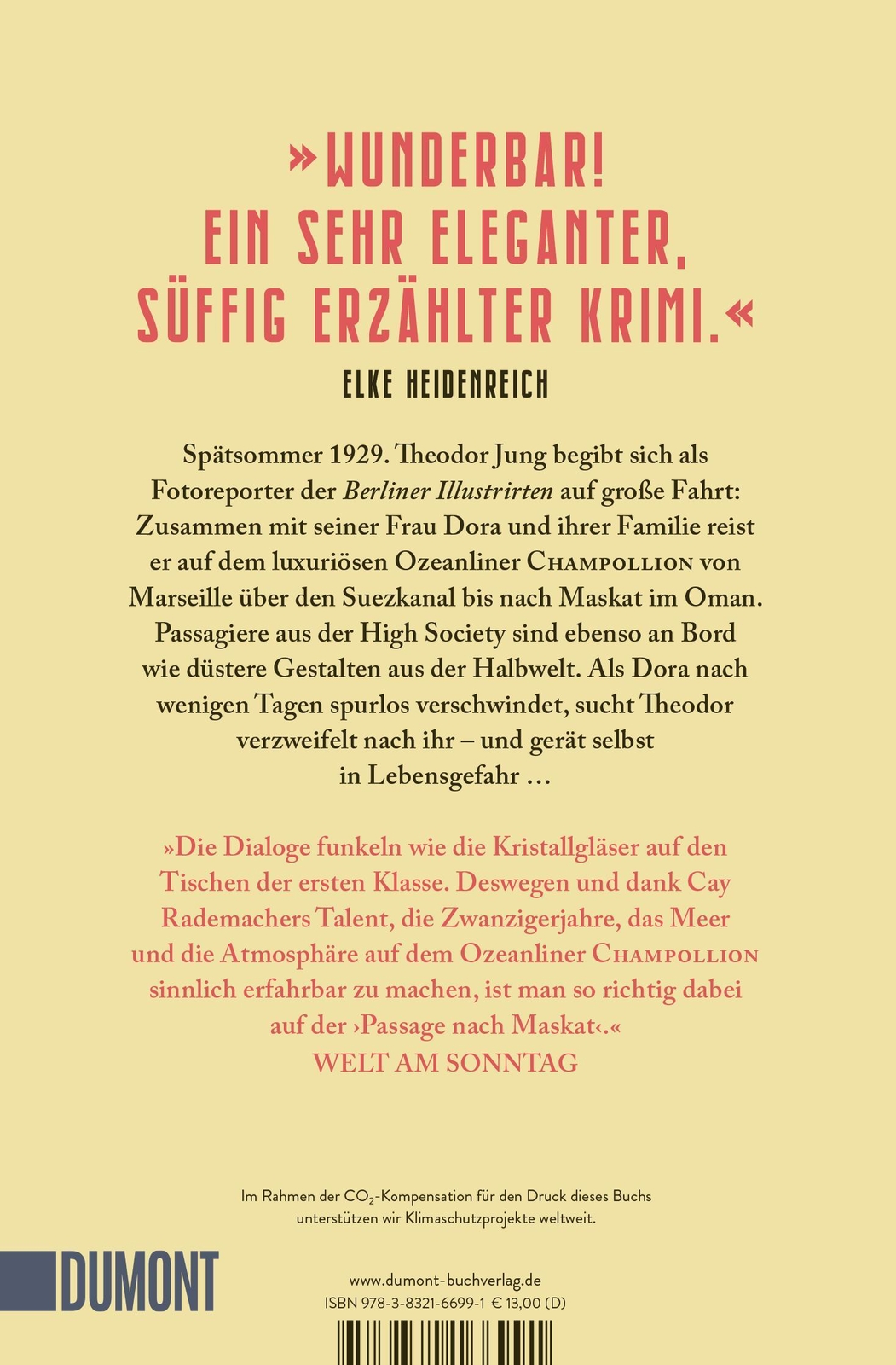 Thumbnail - Die Passage Nach Maskat | Kriminalroman | Cay Rademacher | Taschenbuch
