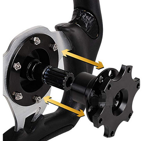 Car Steering Wheel Hub Racing Adapter Kit Fast Release Snap Off Boss Accessories - Picture 5 of 19