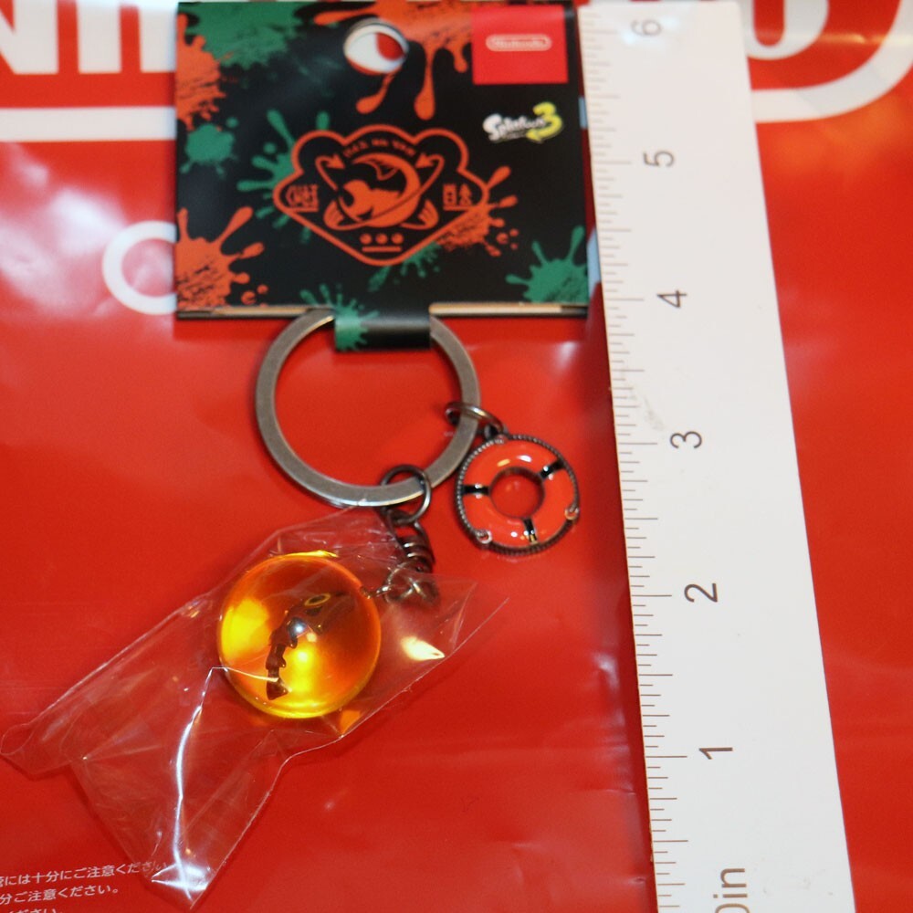 SPLATOON 3 Salmon Run Golden Egg Keychain Nintendo Store Limited