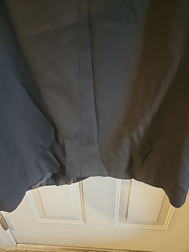 Tuxedo Club Jacket Men's Size 48L Black 3 Button Notch Lapel Formal Tuxedo - Picture 12 of 12