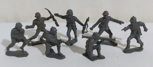 I111484 Cs17 Lotto 45 Soldatini in plastica - Soldati II Guerra Mondiale - Foto 2 di 4