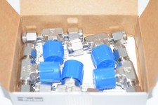 Pack of 5 NEW Parker 2MBT4N-316 A-LOK Inch Tube NPT Male Tee - MBT