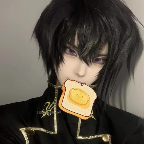 Cosplay Code Geass C.C. Lelouch Kururugi Suzaku Wigs Halloween Hairpiece Props - Picture 3 of 14