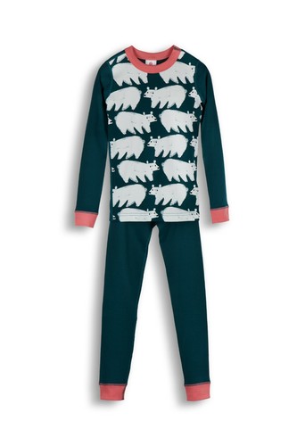 Bister Organic Cotton Cub Long Sleeve Pajamas - Picture 3 of 25
