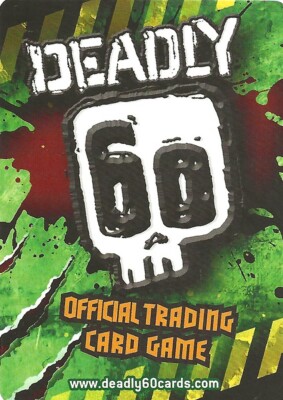 DEADLY 60 BASE / BASIC CARDS SERIES 1 / SERIES ONE ...WÄHLEN