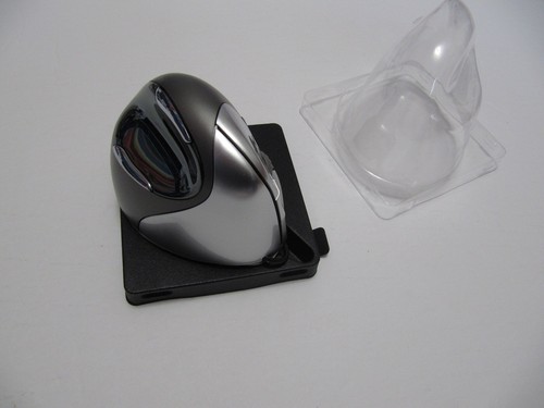 Evoluent Vertical Mouse 4 Left Hand Ergonomic USB VM4L Regular Grey / Silver - Picture 6 of 6