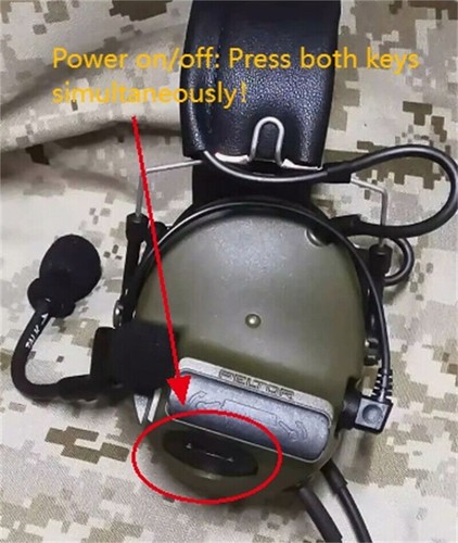 PELTOR Comtac-III C3 Headset Rauschunterdrückung Taktische Kopfhörer - Bild 9 von 28