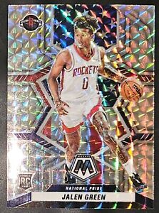 Jalen Green 2021-22 Mosaic SILVER MOSAIC PRIZM Parallel Insert Card (no.259)