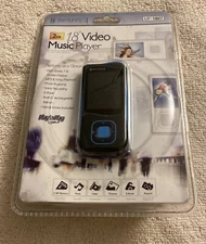 RipTunes 1.8" LCD MP3 Video Player 2GB Memory Blue New