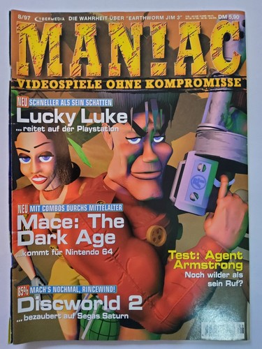 MANIAC! Ausgabe 8/1997. - Bild 1 von 3