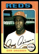 1975 Topps Dan Driessen Baseball Cards #133