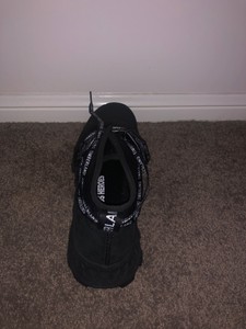 brooklyn leather and fabric chukka