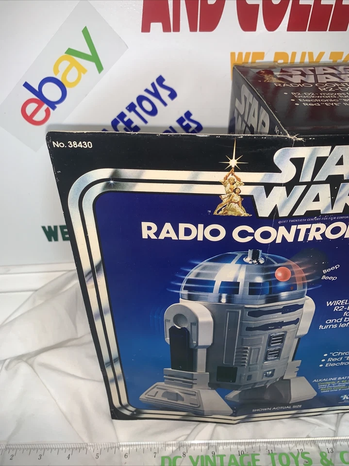 Star Wars R2-D2 Vintage Boxed Radio Controlled Figure Kenner 1978 —SEALED— - Image 2 of 4