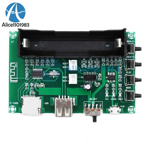 PAM8403 Bluetooth Amplifier Stereo Board Dual channel 10W For 18650 Battery - Picture 5 of 10
