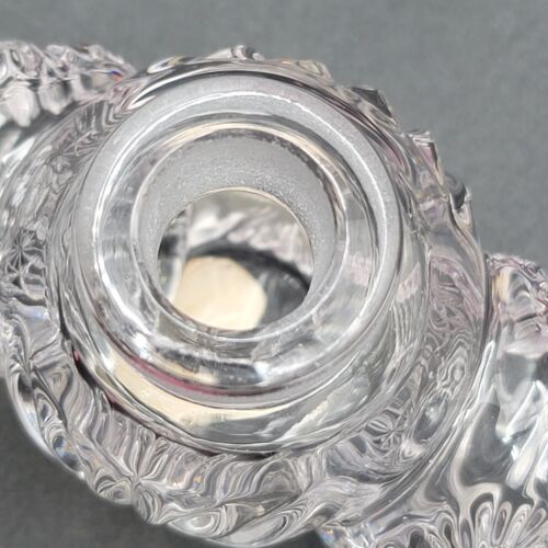 Vintage 1940er IRICE Love Birds Glas Parfüm Flasche mit Original Etikett 6 1/4" USA - Bild 10 von 14