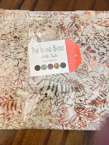 Choose from 2 UNIQUE LAYER CAKES! 10"sq. FLORAL; BATIKS! Versatile Quilt Fabric! - Picture 11 of 14