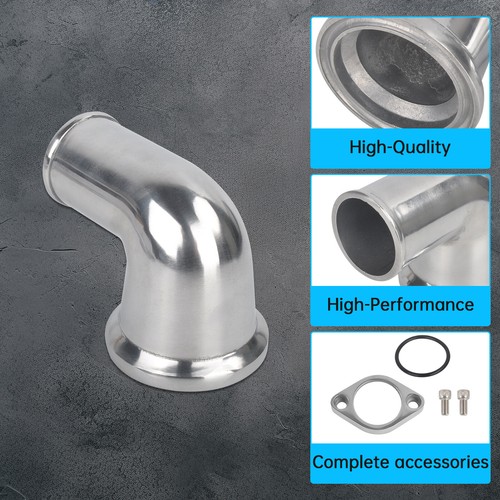 Carcasa termostato cuello agua giratorio 90° para SBC BBC Chevy 265 283 305 327 350 - Imagen 6 de 7