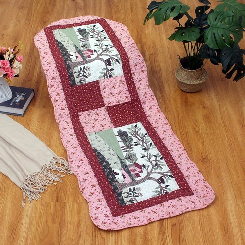 shabby cotton quilted door floor mat rug runner sofa couch anti-slip 50x135cm nr - Picture 10 of 40