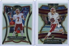 2019 Panini Select Silver Rookie Lot Dwayne Haskins