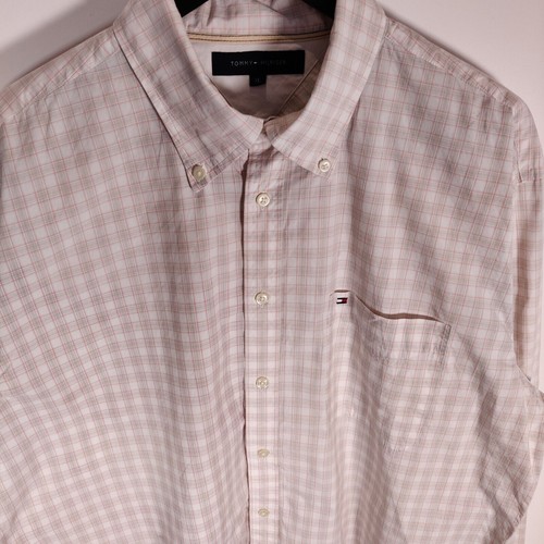 Tommy Hilfiger Check Long Sleeve Button Shirt Mens Size XL - Picture 2 of 5