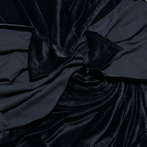 Soft Cotton Modal Velour Stretch Velvet Fabric Pants Blazer Hoddie Bedding 60"W - Picture 102 of 113