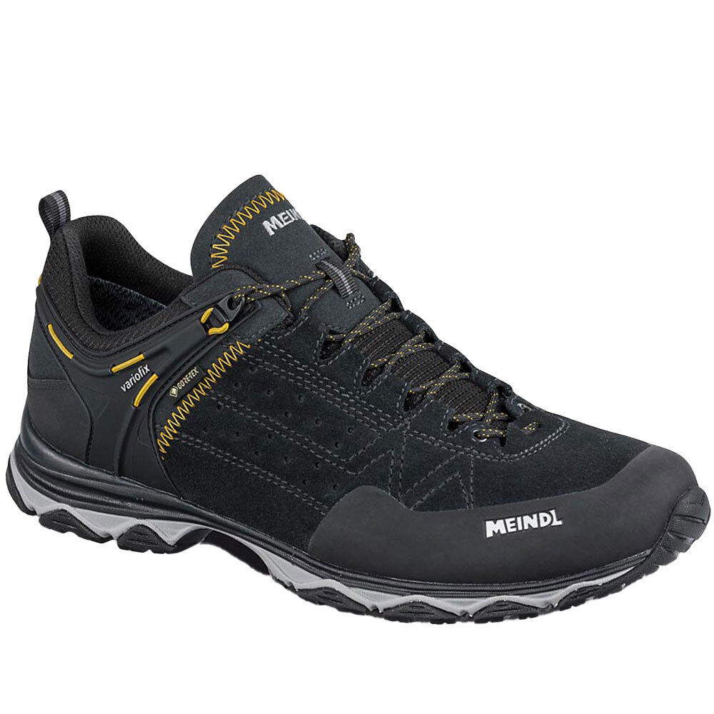 Meindl Ontario GTX Botas de Hombres Ligero para Caminar. Calzado Escalada Negro
